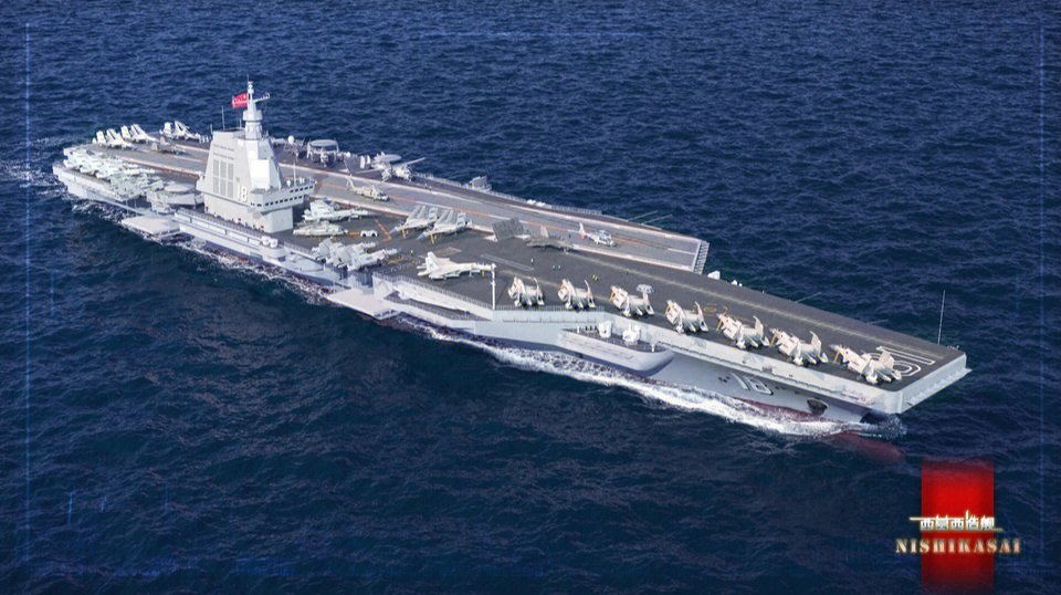 揭秘中國海軍的壯麗艦影，003號航母百科，揭秘中國海軍壯麗艦影，003號航母的百科全覽