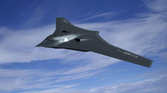 轟-20隱形戰(zhàn)略轟炸機(jī)，揭秘未來(lái)空中霸主，揭秘未來(lái)空中霸主，轟-20隱形戰(zhàn)略轟炸機(jī)亮相！