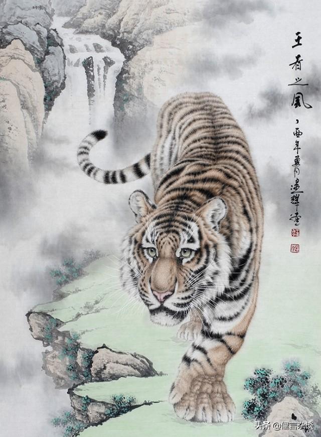 猛虎下山王中王，一生肖傳奇，猛虎下山，生肖傳奇之王中王