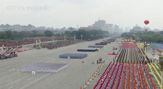 世紀大閱兵1999，回顧與解析，世紀大閱兵盛典，回顧與解析 1999年閱兵盛況