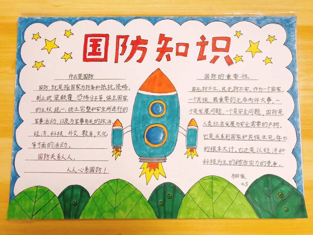 軍事科技手抄報(bào)圖片，展現(xiàn)科技力量與軍事魅力，科技力量與軍事魅力的完美結(jié)合，軍事科技手抄報(bào)圖片展示