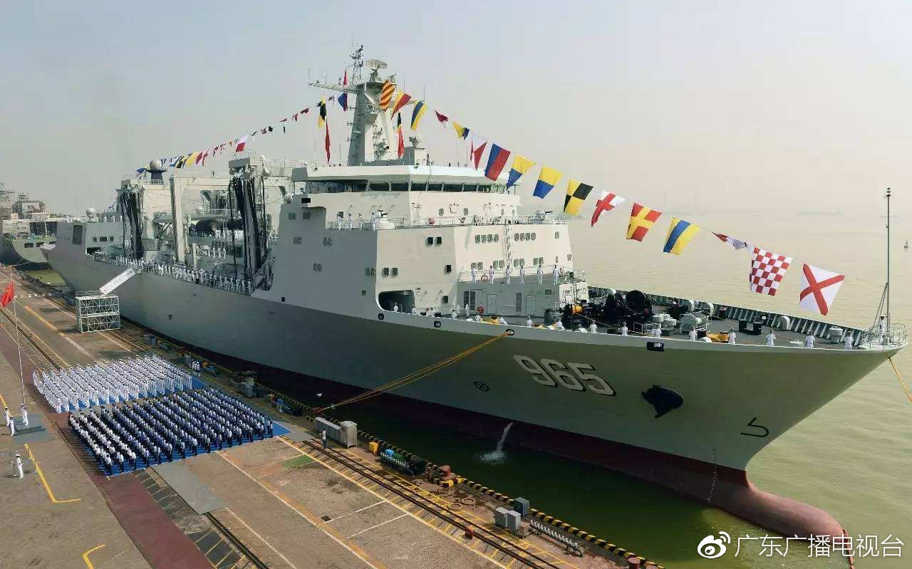 第3艘901型補給艦正式入役，我國海軍實力再添新力量，我國海軍再添新力量，第3艘901型補給艦正式入役
