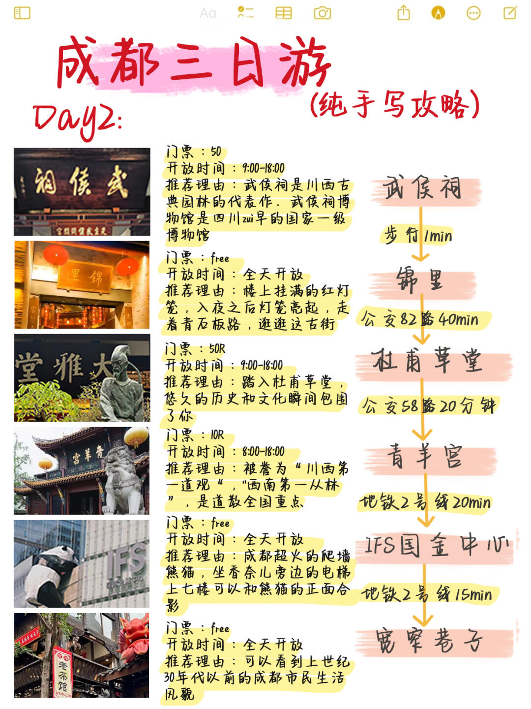 成都三日游詳細(xì)游玩攻略，成都三日游攻略全解析