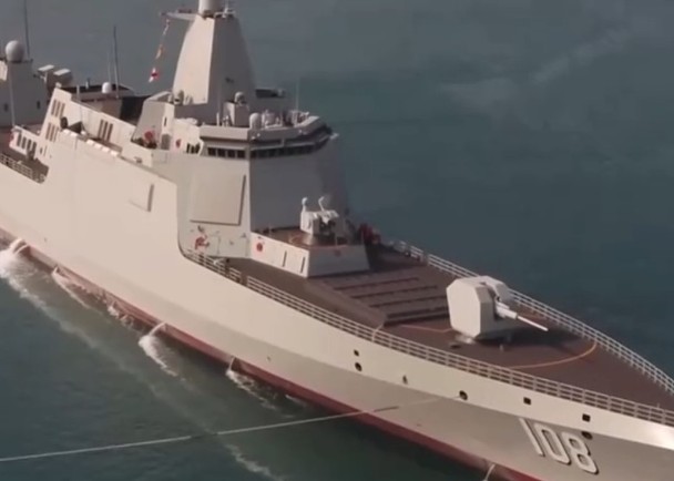 055三號艦106號正式入列，中國海軍力量再添新篇章，中國海軍新篇章，055三號艦106號正式入列