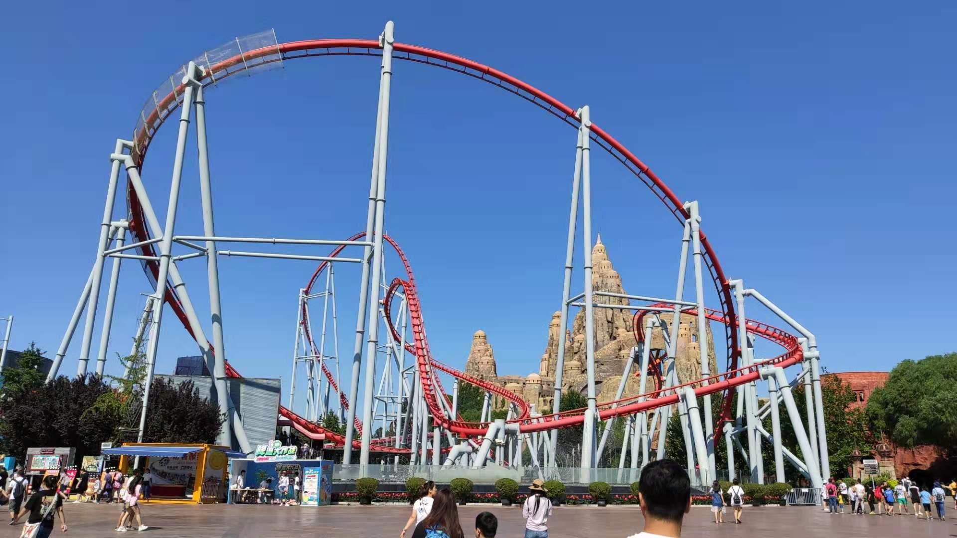 上海歡樂谷的游樂項目一覽表，體驗極致樂趣的樂園，上海歡樂谷，極致樂趣的游樂天堂